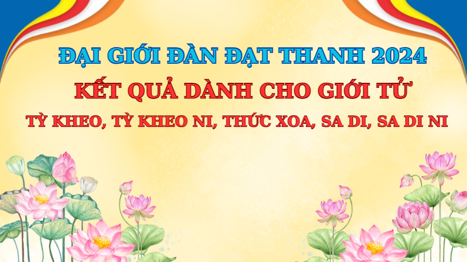 Đồng Nai: Giới tử đủ điểm thọ giới tại Đại giới đàn Đạt Thanh - 2024